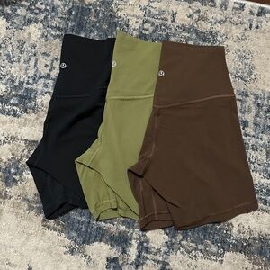 Lululemon align shorts bundle 6”